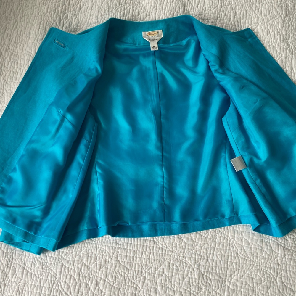 Talbots Irish Linen Jacket - Picture 3 of 8
